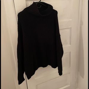 Free people. Swim Too Deep Sweater. Size Medium. Anthracite